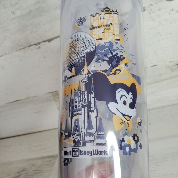 Starbucks 24 oz. Plastic Walt Disney World 50th Anniversary Tumbler Cup NO Straw - Picture 4 of 10